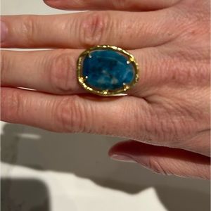Gorjana turquoise ring size 6